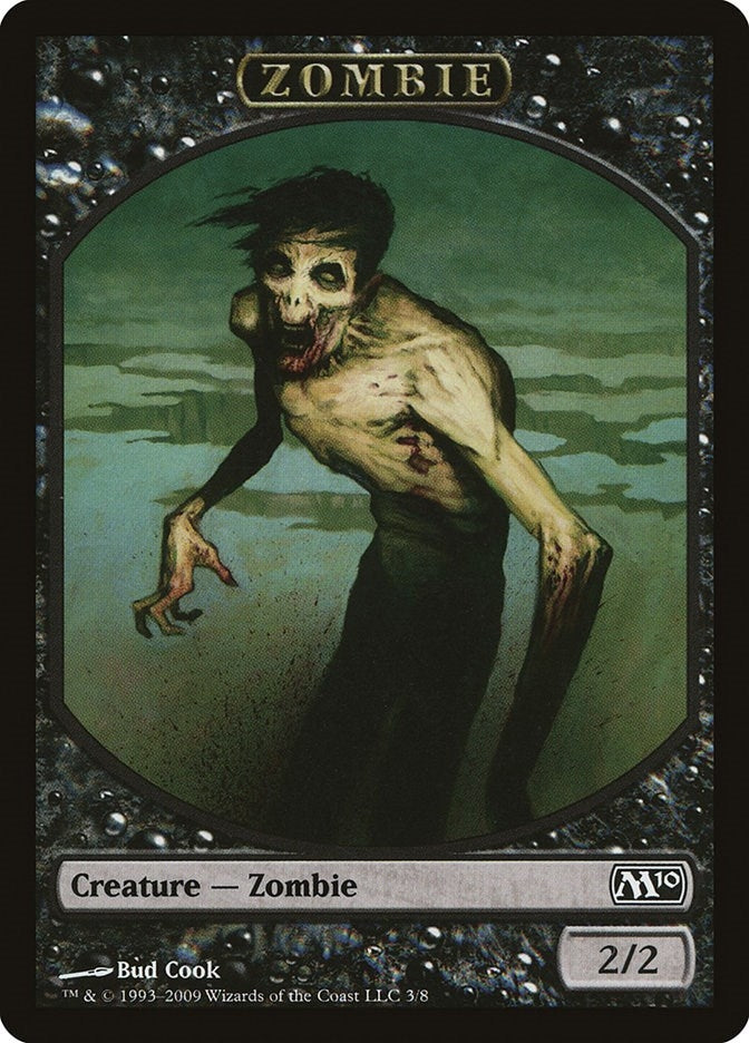 Image for Zombie Token (3) [Magic 2010 (M10)]