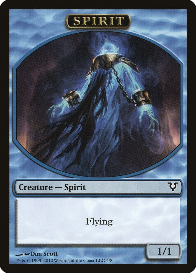 Image for Spirit Token (4) (4) [Avacyn Restored]