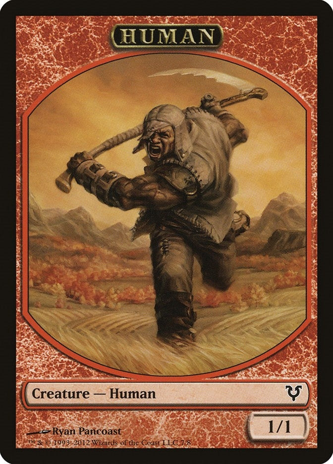 Image for Human Token (7) (7) [Avacyn Restored]