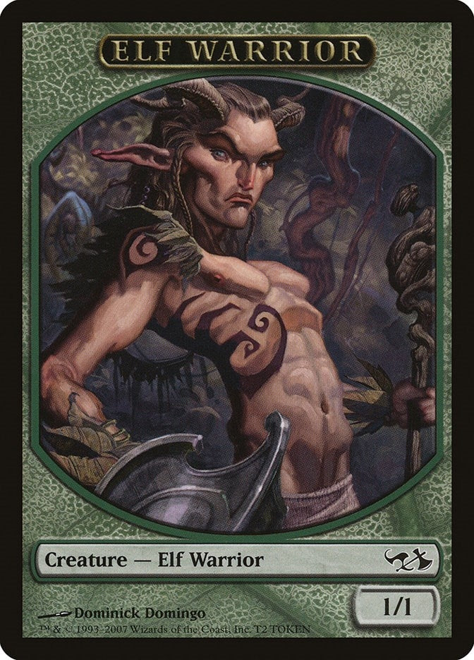 Image for Elf Warrior Token (T2) [Duel Decks: Elves vs. Goblins]