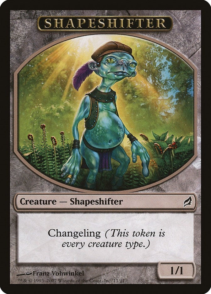 Image for Shapeshifter Token (11) [Lorwyn]