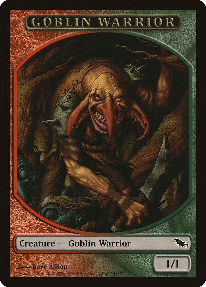 Image for Goblin Warrior Token (11) [Shadowmoor]