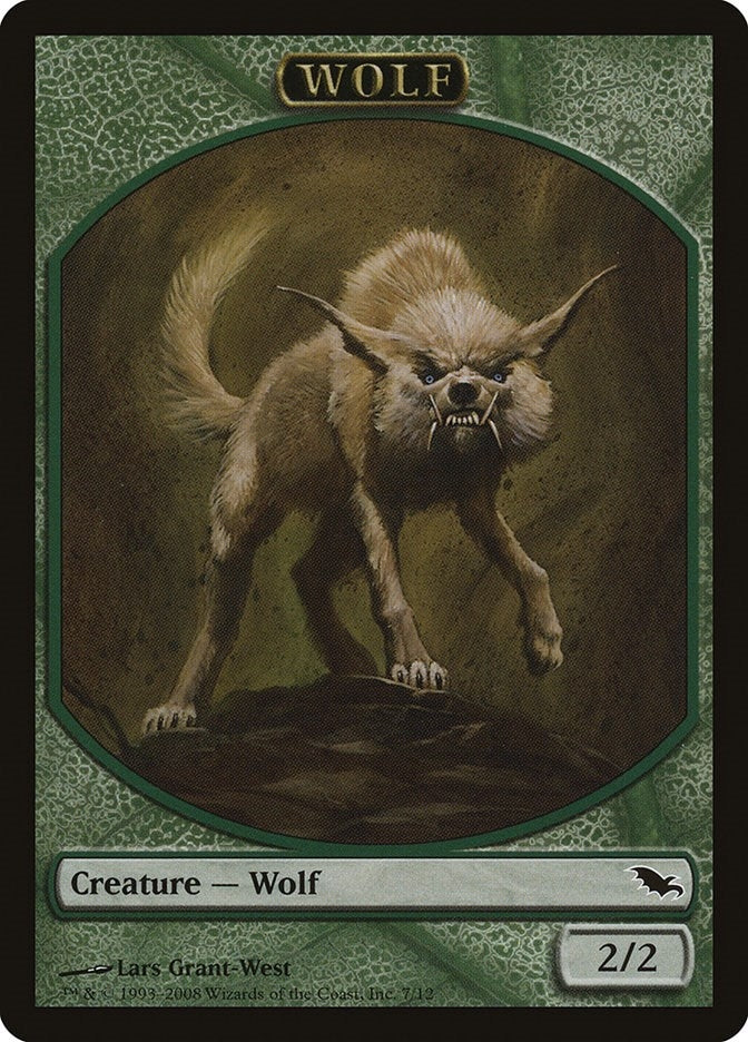Image for Wolf Token (7) [Shadowmoor]