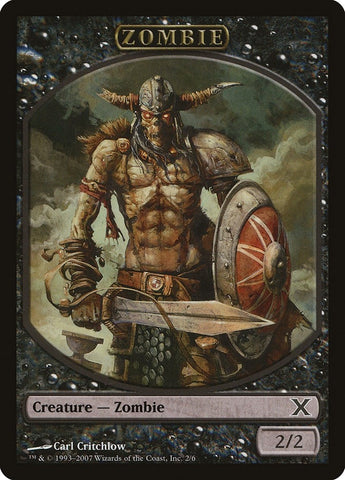Image for Zombie Token (2) - Magic: The Gathering