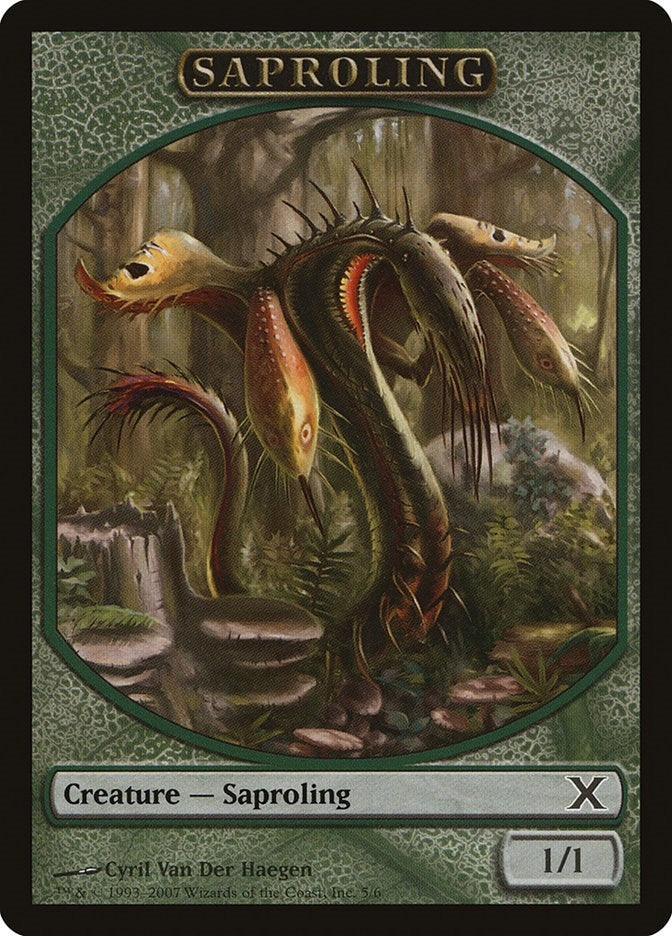 Image for Saproling Token (5) - Magic: The Gathering