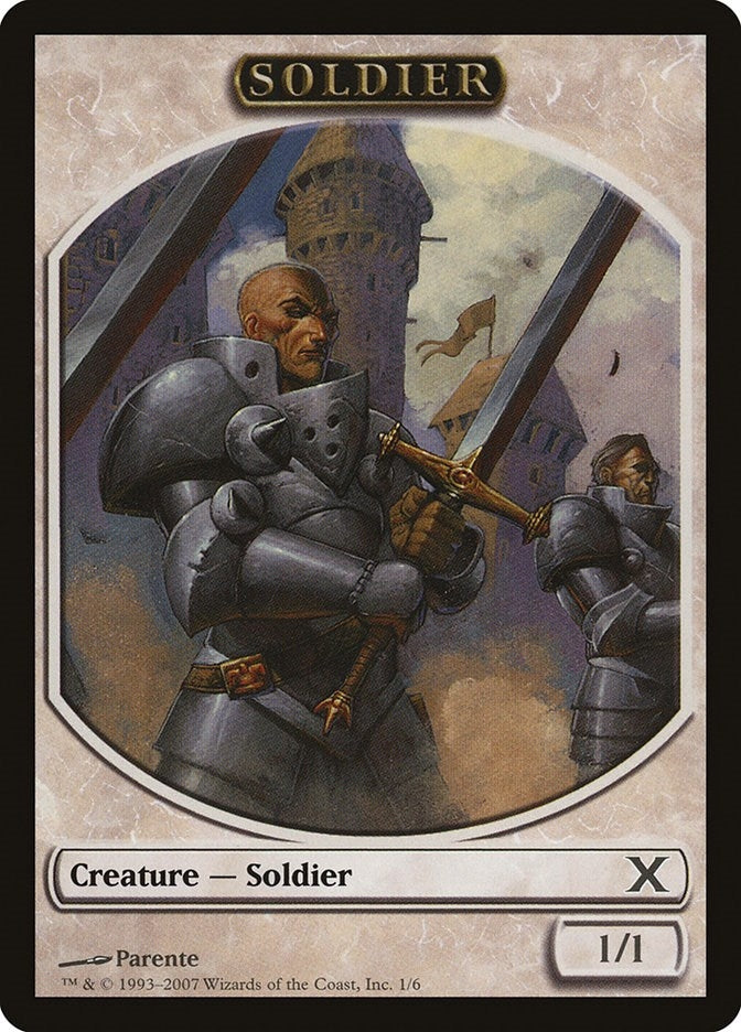 Image for Soldier Token (1) - Magic: The Gathering