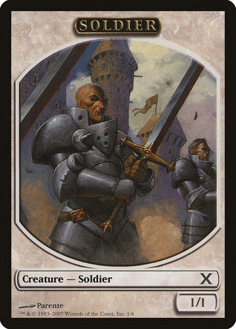 Image for Soldier Token (1) - Magic: The Gathering
