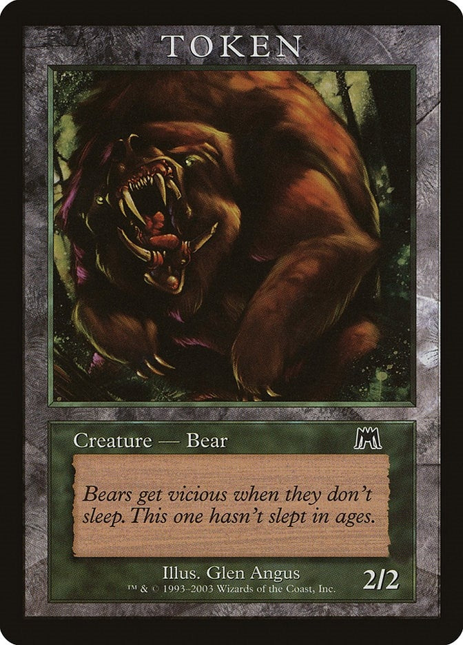 Image for Bear Token (ONS) [Magic Player Rewards]