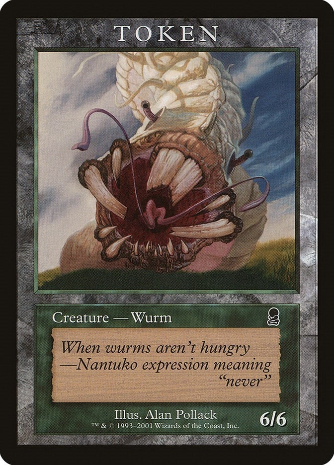 Image for Wurm Token (ODY) [Magic Player Rewards]
