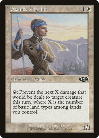 Image for Samite Pilgrim (15) - Magic: The Gathering