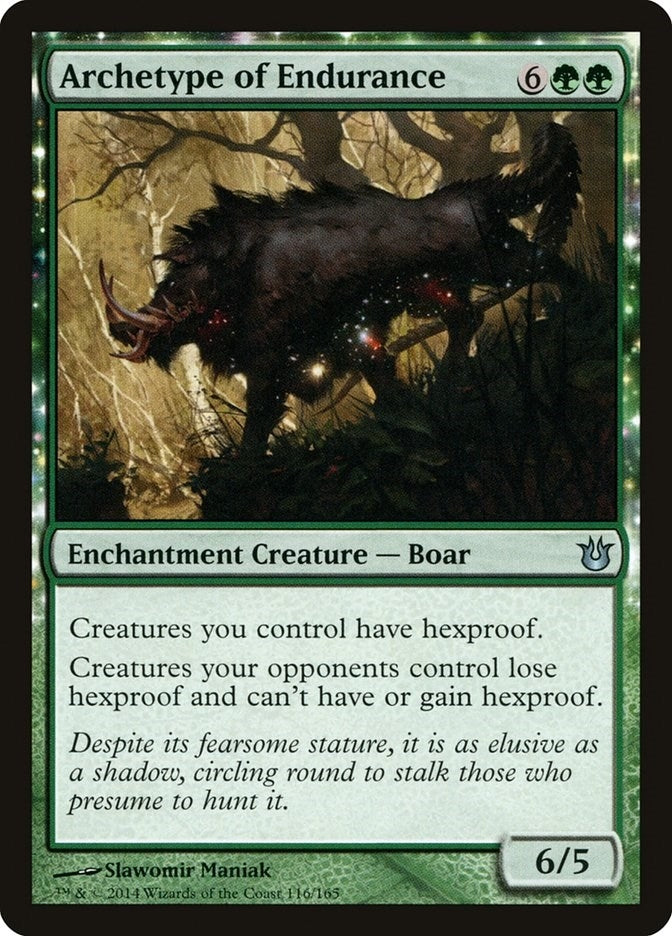 Image for Archetype of Endurance (116) [Born of the Gods]