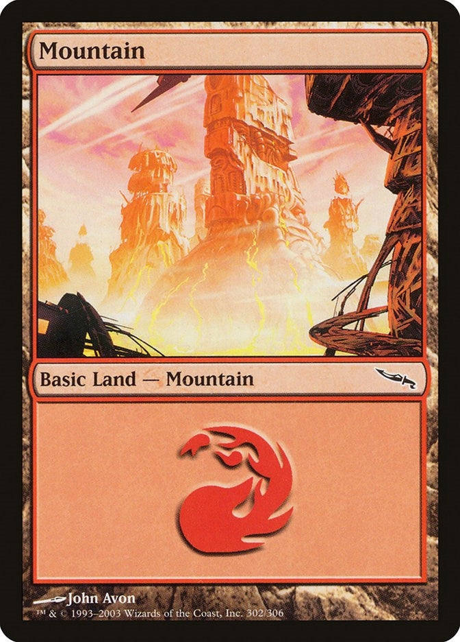 Image for Mountain (302) (302) [Mirrodin]