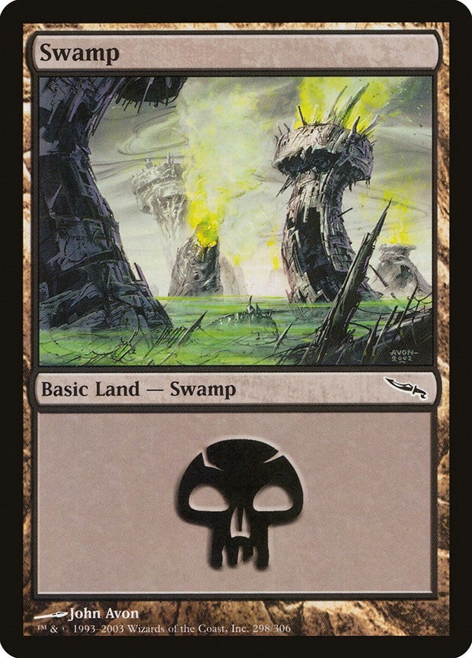 Image for Swamp (298) (298) [Mirrodin]