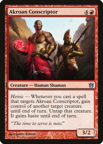 Image for Akroan Conscriptor (87) [Born of the Gods]