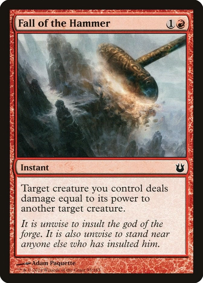 Image for Fall of the Hammer (93) [Born of the Gods]
