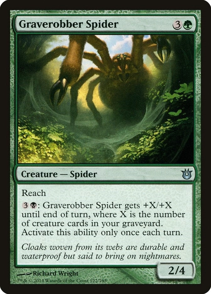 Image for Graverobber Spider (122) [Born of the Gods]