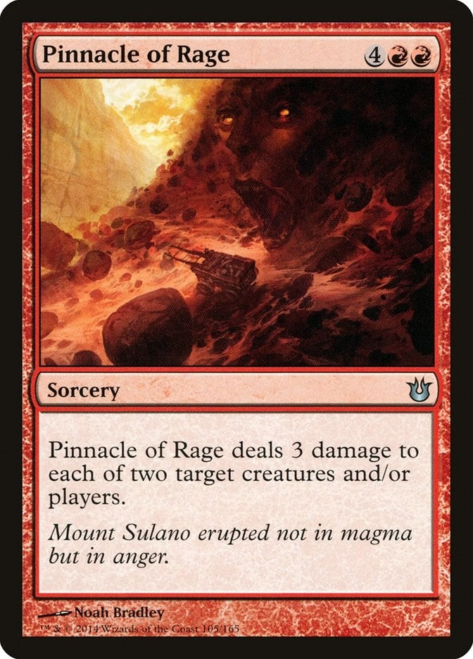 Image for Pinnacle of Rage (105) [Born of the Gods]