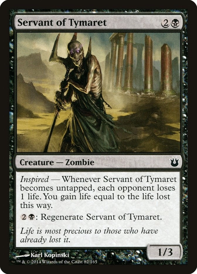 Image for Servant of Tymaret (82) [Born of the Gods]