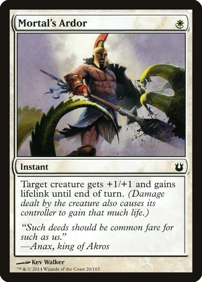 Image for Mortal's Ardor (20) [Born of the Gods]