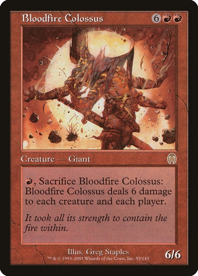Image for Bloodfire Colossus (55) [Apocalypse]