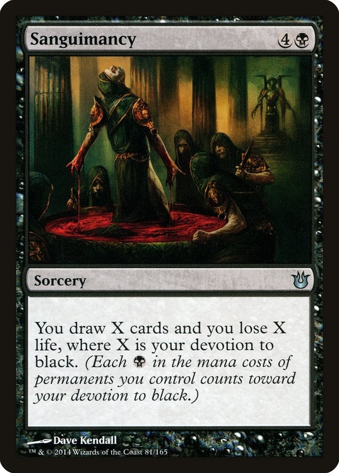 Image for Sanguimancy (81) [Born of the Gods]