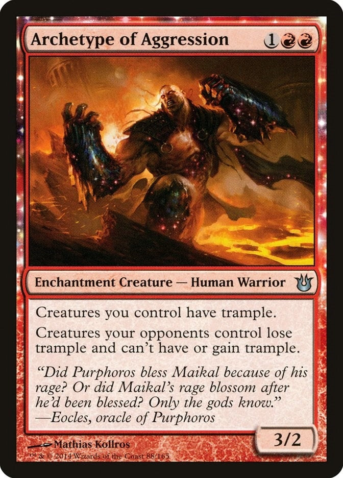 Image for Archetype of Aggression (88) [Born of the Gods]