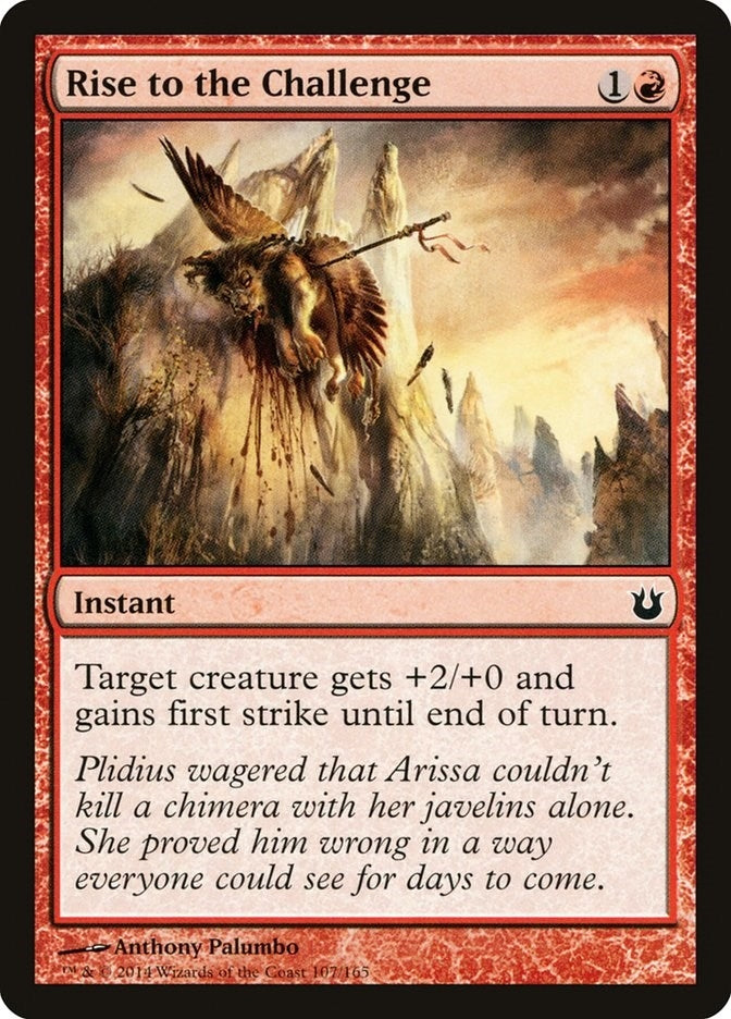 Image for Rise to the Challenge (107) [Born of the Gods]