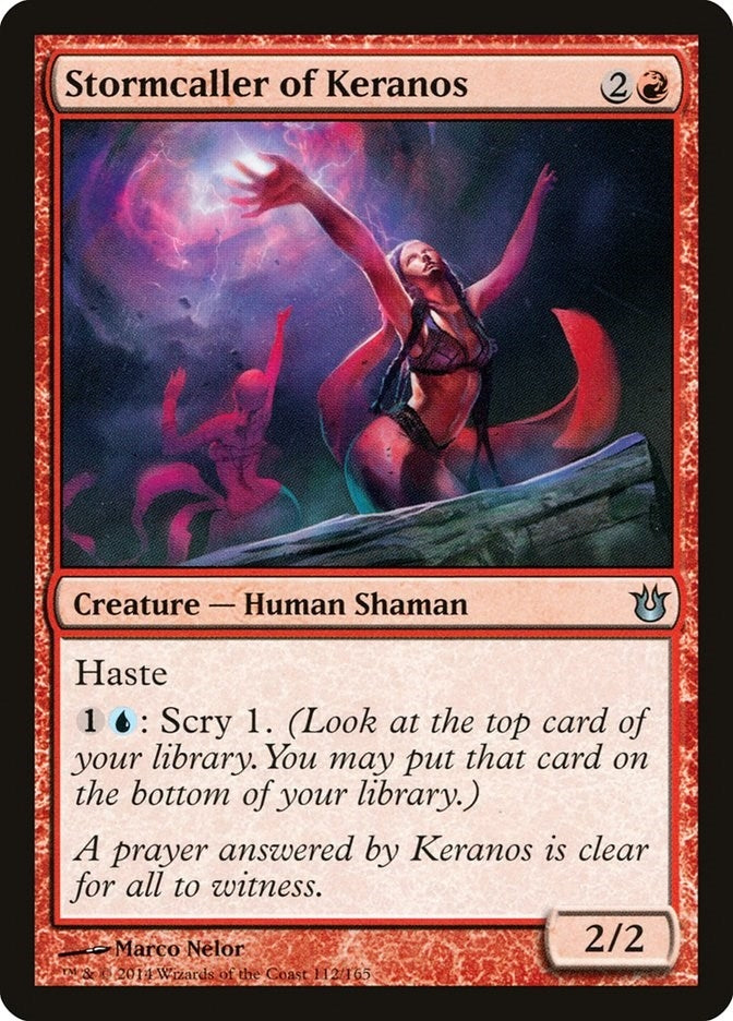 Image for Stormcaller of Keranos (112) [Born of the Gods]
