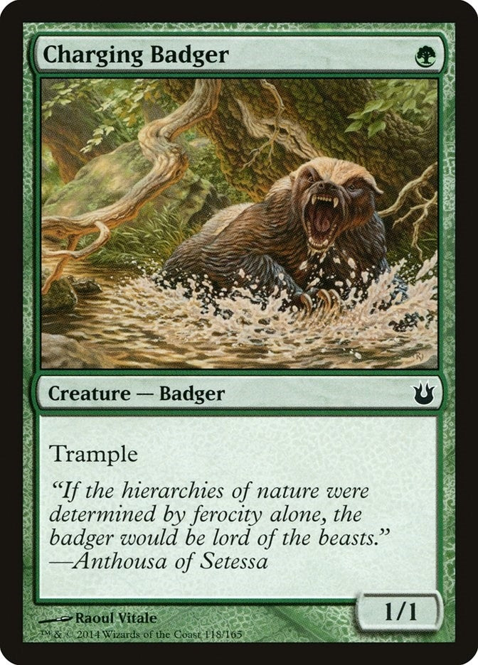 Image for Charging Badger (118) [Born of the Gods]
