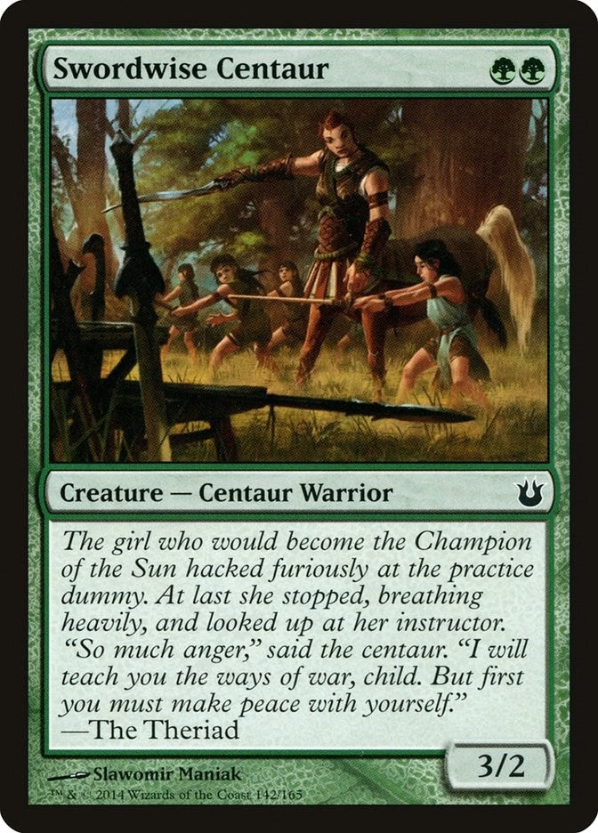 Image for Swordwise Centaur (142) [Born of the Gods]