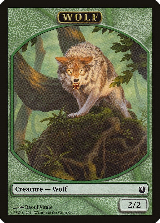 Image for Wolf Token (9) [Born of the Gods]