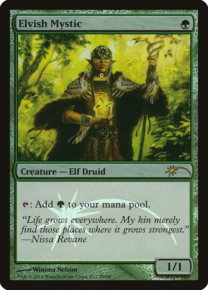 Image for Elvish Mystic (2) [FNM Promos]