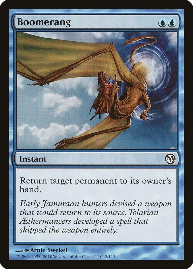 Image for Boomerang (2) [Duels of the Planeswalkers]