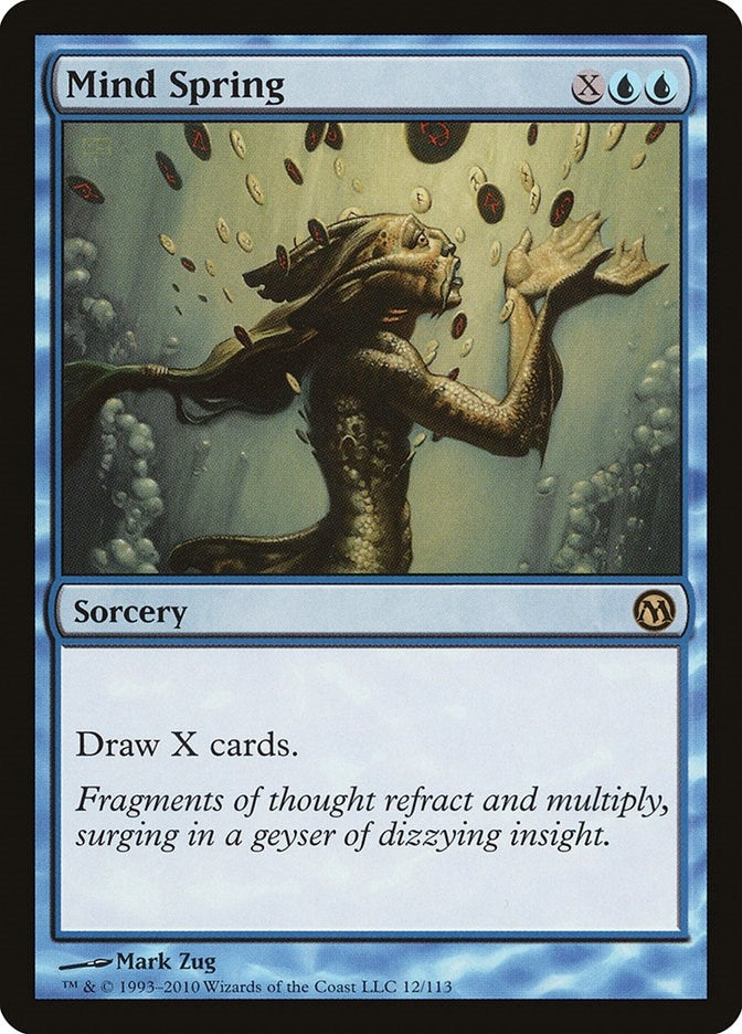 Image for Mind Spring (12) [Duels of the Planeswalkers]