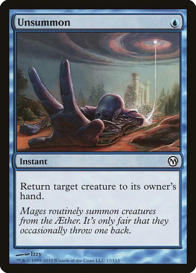 Image for Unsummon (17) [Duels of the Planeswalkers]