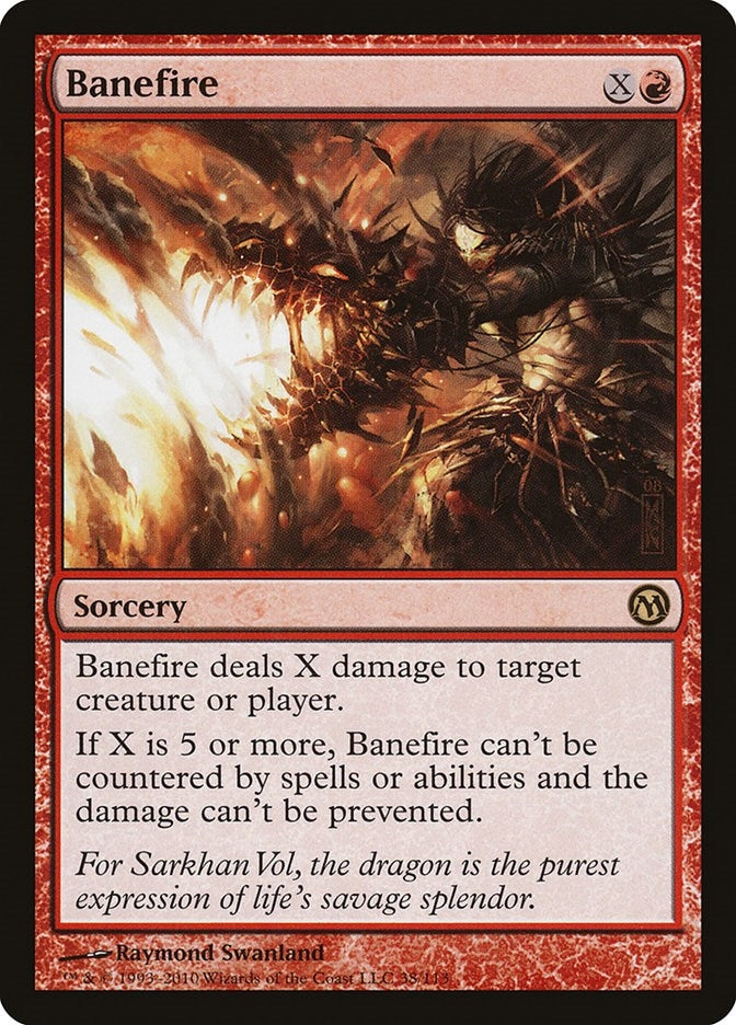 Image for Banefire (38) [Duels of the Planeswalkers]