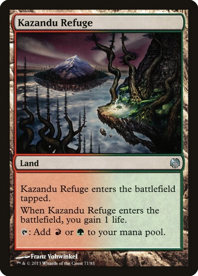 Image for Kazandu Refuge (71) [Duel Decks: Heroes vs. Monsters]