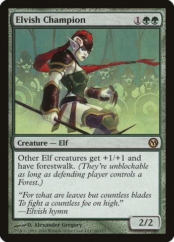 Image for Elvish Champion (60) [Duels of the Planeswalkers]