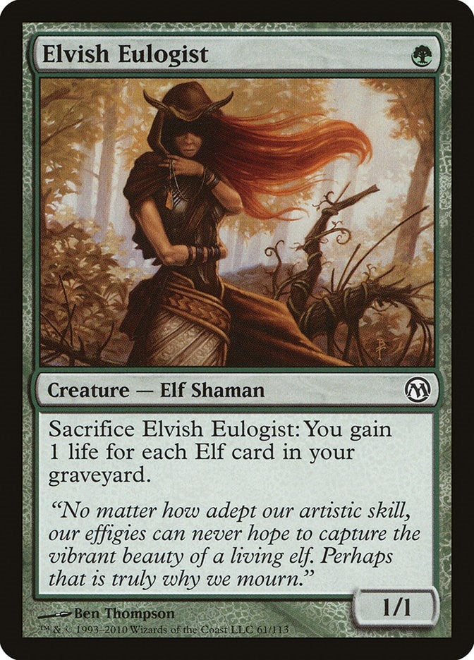 Image for Elvish Eulogist (61) [Duels of the Planeswalkers]