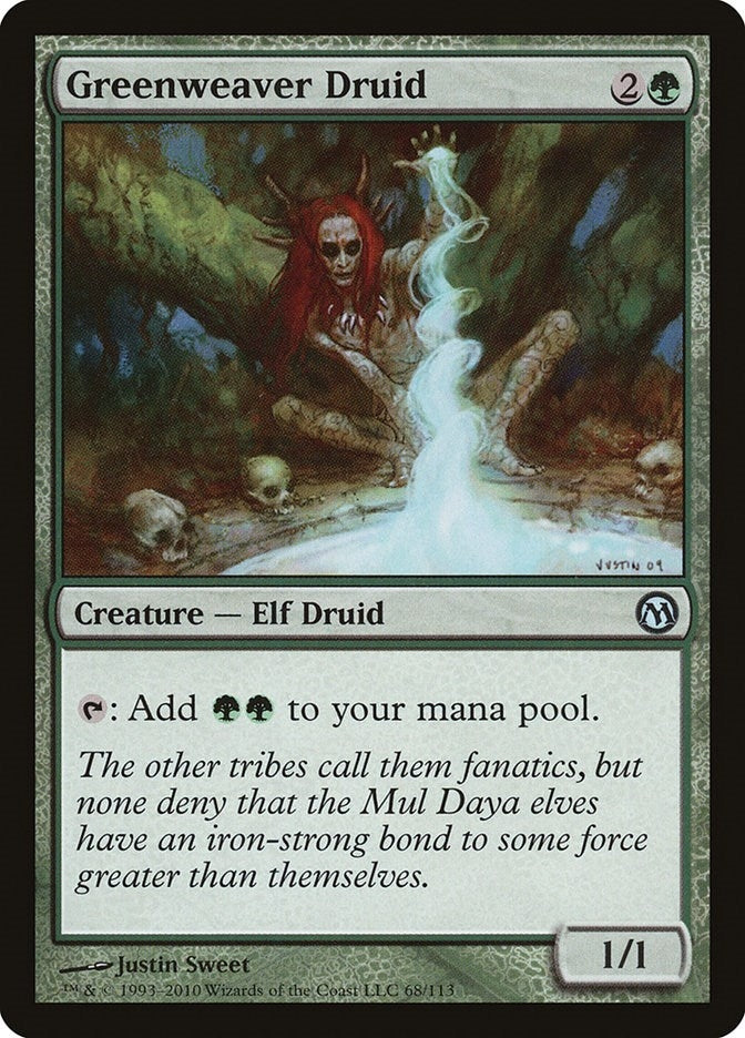 Image for Greenweaver Druid (68) [Duels of the Planeswalkers]