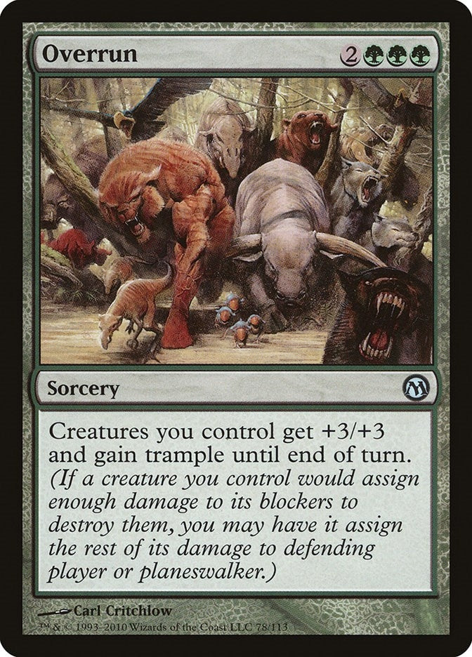 Image for Overrun (78) [Duels of the Planeswalkers]
