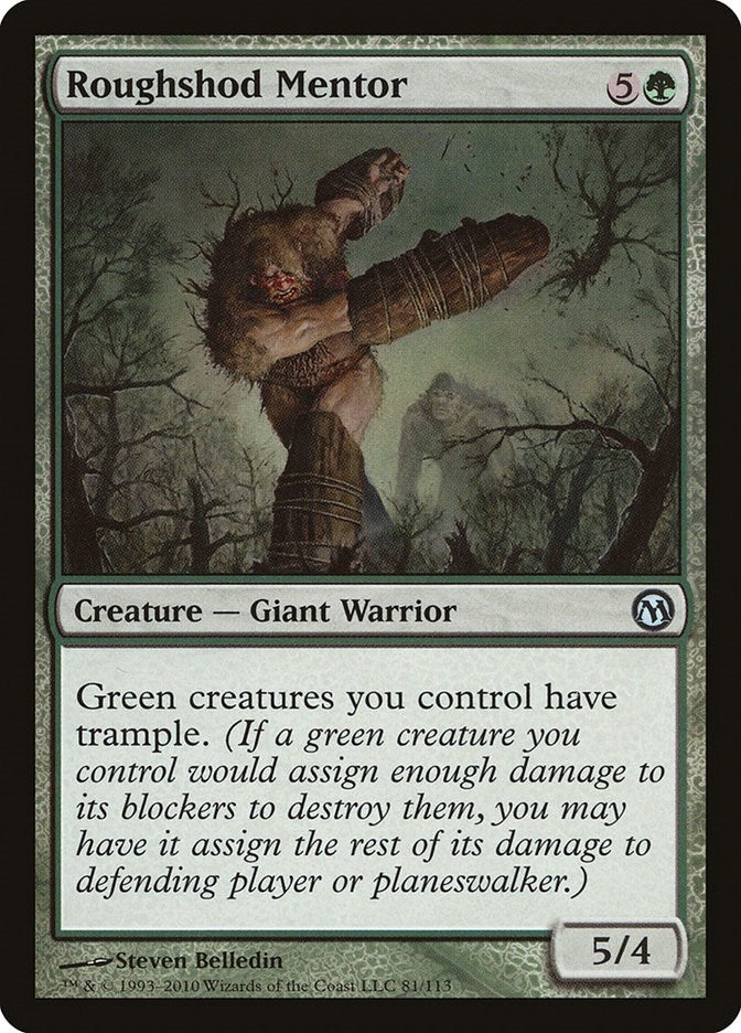Image for Roughshod Mentor (81) - Magic: The Gathering