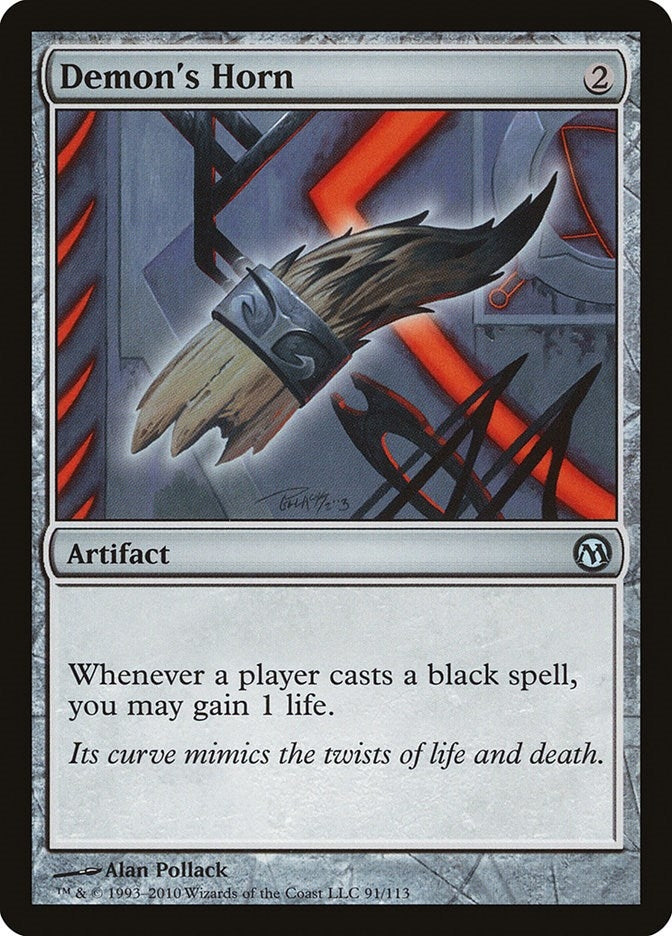 Image for Demon's Horn (91) [Duels of the Planeswalkers]