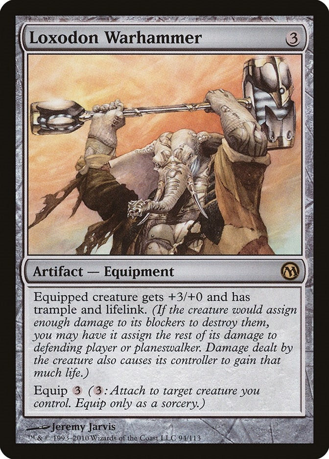 Image for Loxodon Warhammer (94) [Duels of the Planeswalkers]