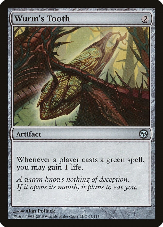 Image for Wurm's Tooth (97) [Duels of the Planeswalkers]