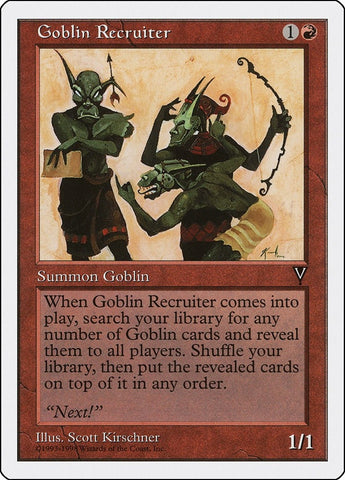 Image for Goblin Recruiter (14) [Anthologies]