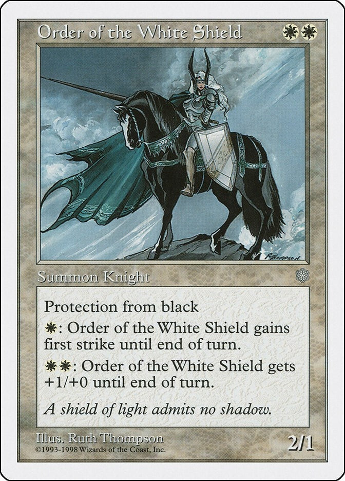 Image for Order of the White Shield (55) [Anthologies]