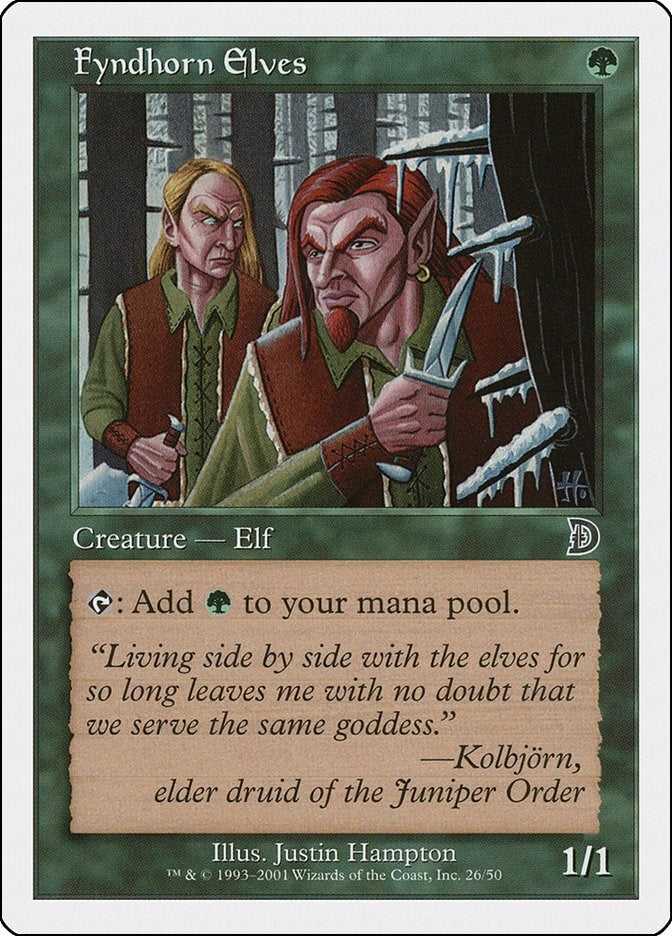 Image for Fyndhorn Elves (26) [Deckmasters Garfield vs Finkel]