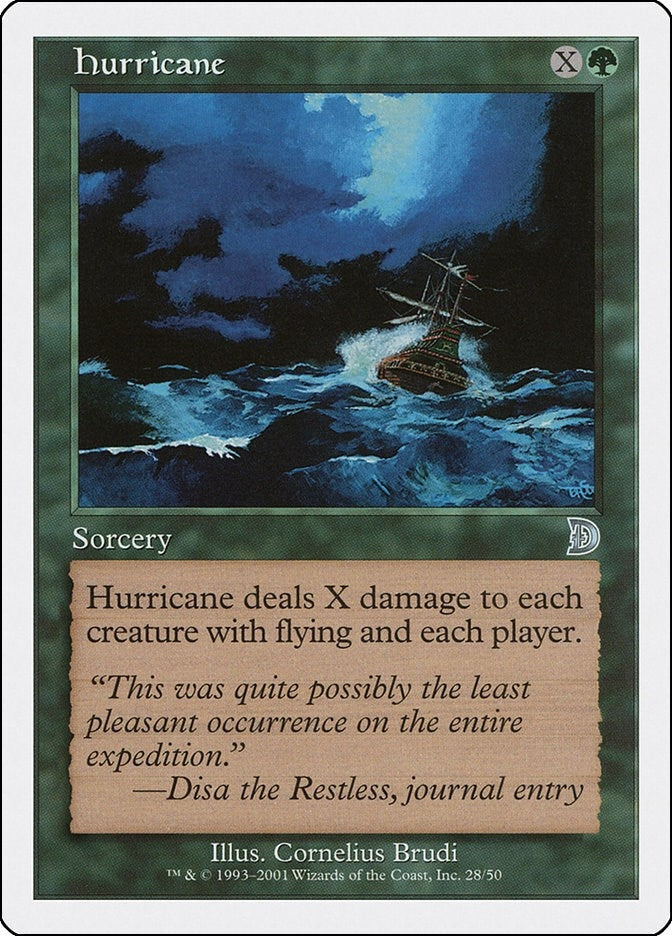 Image for Hurricane (28) [Deckmasters Garfield vs Finkel]