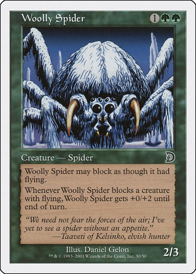 Image for Woolly Spider (30) [Deckmasters Garfield vs Finkel]